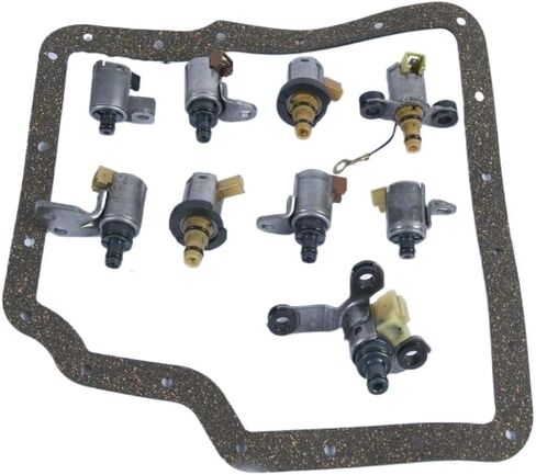 Shift Solenoid Gasket Transmission JF506E JA5AEL 5F31J 5F1J Compatible With 2002-2005 2.5L N88 N89 N90 N91 N92 N93 N281 N282 N283 in Kuwait