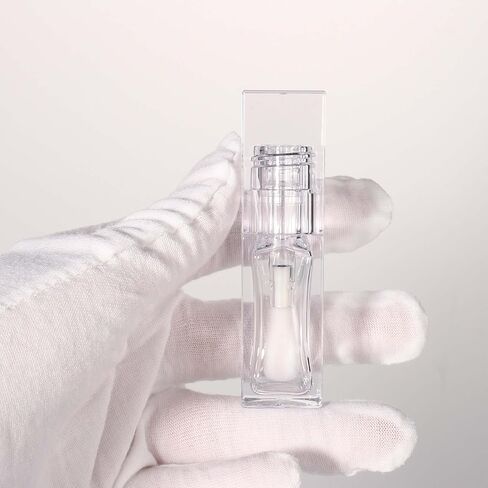 COSIDEA 18pcs Empty 6ml Square Clear PETG lip gloss tubes big deo foot wand lipgloss tube container for lip oil in Saudi Arabia