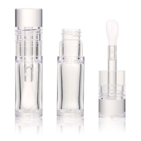 COSIDEA 18pcs Empty 6ml Square Clear PETG lip gloss tubes big deo foot wand lipgloss tube container for lip oil in Saudi Arabia