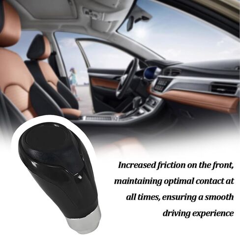 Car Gear Shifter Knob, Vehicle Gear Shifter Head Handle Lever Knob, Comfortable Automotive Interior Transmission Shifting Handle Replacement, Universal for SUV Caravan Pickup in Kuwait