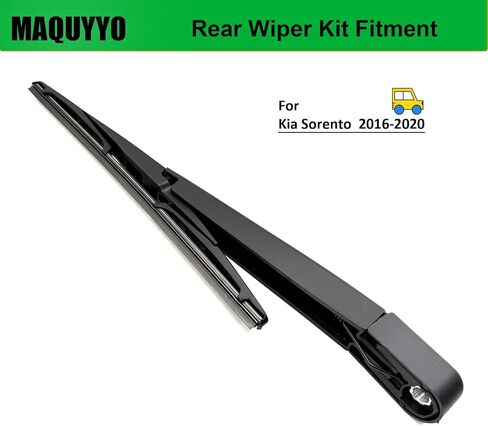 Rear Windshield Wiper Arm Blade Set Replacement for Kia Sorento 2016-2020, MAQUYYO Rear Windshield Wiper Blade Arm Kit Set Replace 98850-C5100 in Kuwait