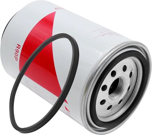 R90P Fuel Water Separator Filter, Replacement for 790R, 690R, 490R, RC390 Series 30 Micron Diesel Engine, Replaces FS19521 8159975 BF1360 4230-0100 in Saudi Arabia