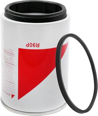 R90P Fuel Water Separator Filter, Replacement for 790R, 690R, 490R, RC390 Series 30 Micron Diesel Engine, Replaces FS19521 8159975 BF1360 4230-0100 in Saudi Arabia