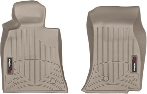 بطانات أرضية مخصصة من WeatherTech لسيارة Cadillac ATS وCTS وCTS - الصف الأول (444971)، أسود in Saudi Arabia