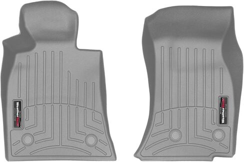 WeatherTech Custom Fit FloorLiners for Cadillac ATS, CTS, CTS - 1st Row (444971), Black in Saudi Arabia