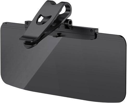 موسع واقي الشمس للسيارات، حاجز شمسي مستقطب مضاد للوهج وحماية من الأشعة فوق البنفسجية 400، امتداد مشبك قابل للتعديل لواقي السيارة، مناسب عالمي لجانب السائق والراكب (L) in Kuwait