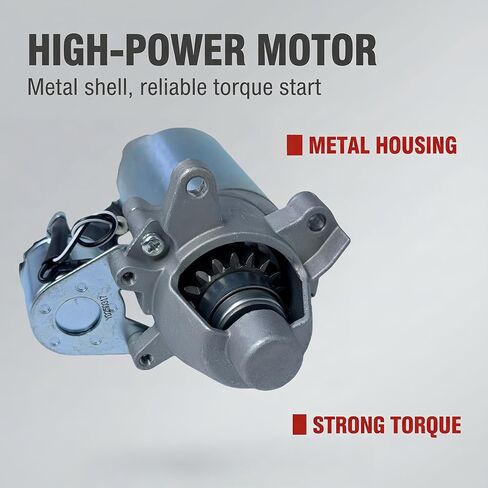 Electric Start Motor Kit for Honda GX390 GX340 Complete Starter System with Flywheel, Ring Gear, Ignition Coil, Key Switch and Solenoid in Saudi Arabia