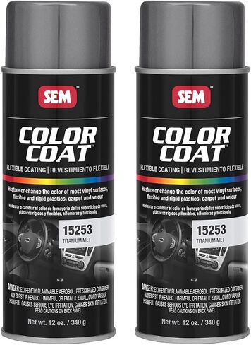 SEM 15253, Titanium Metallic, Color Coat Vinyl Paint in Saudi Arabia