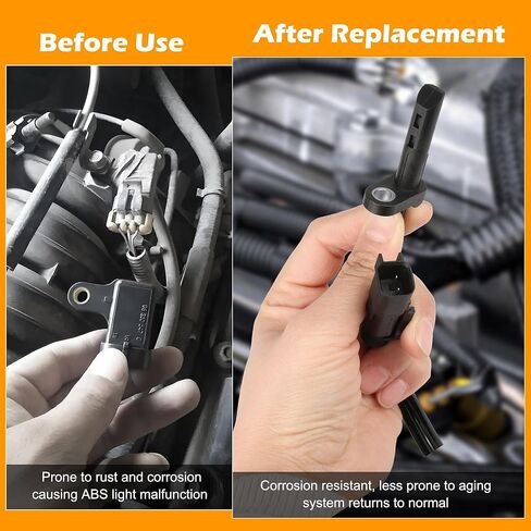 4 Pcs ABS Wheel Speed Sensor Fit for Buick Enclave 2008-2017 Chevrolet Traverse 2009-2017 GMC Acadia 2007-2016 GMC Acadia Limited 2017 Saturn Outlook 2007-2010, Replacement for 22739728, 22739727 in Kuwait