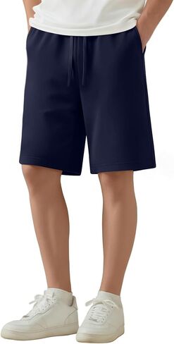 Boys' Shorts Athletic Drawstring Youth Elastic Waist with Pockets Kids Lightweight Workout Active Shorts Summer in Kuwait