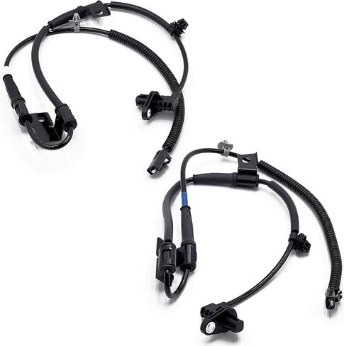 2Pcs Front Left and Right ABS Wheel Speed Sensor Compatible with Hyundai 2007-2012 Elantra L4 1.8L 2.0L Replaces 59810-2L300 598102H300 598102L300 59830-2L300 598302H300 598302L300 in Saudi Arabia