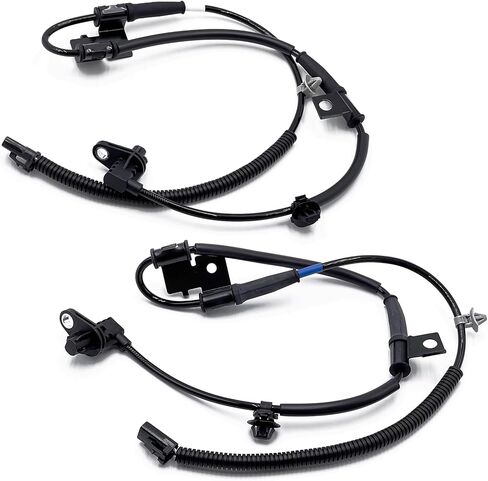 2Pcs Front Left and Right ABS Wheel Speed Sensor Compatible with Hyundai 2007-2012 Elantra L4 1.8L 2.0L Replaces 59810-2L300 598102H300 598102L300 59830-2L300 598302H300 598302L300 in Saudi Arabia