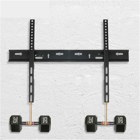 Ultra Slim TV Wall Mount Flat Screen TV Wall Mount Bracket for 26"-72" LCD LED Plasma TV 孔距 Compatible Sizes Up to 600 x 400MM in Saudi Arabia