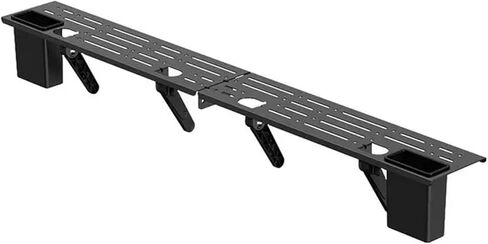 TV storage rack punch-free monitor top rack reusable foldable desktop computer monitor stand in Saudi Arabia