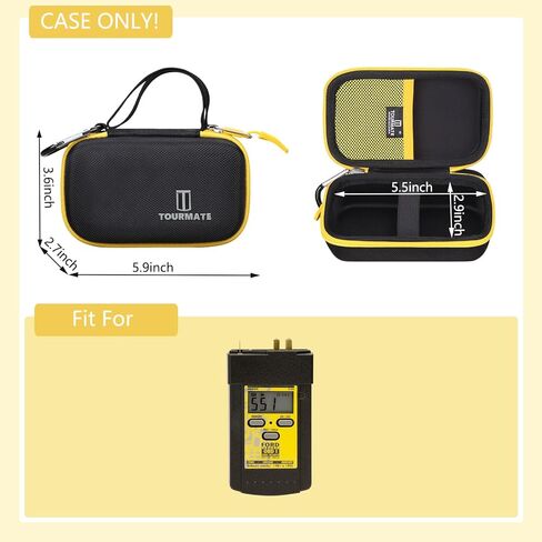Hard Storage Case for INNOVA Code Reader,Travel Case for 3145 Ford Digital OBD1 Code Reader,Protective Hard Shell Portable Travel(Box for Sale) (Black & Yellow, S) in Saudi Arabia