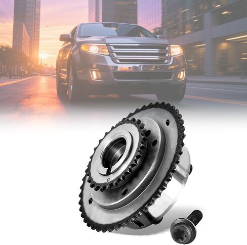 KELOKE Intake Left Side Engine Variable Valve Timing Sprocket Camshaft Phaser Compatible with Ford 2007-2010 Edge Flex Fusion Taurus X & Lincoln MKS MKT MKX MKZ & Mercury Sable, Replace# 7T4Z6A257A in Kuwait