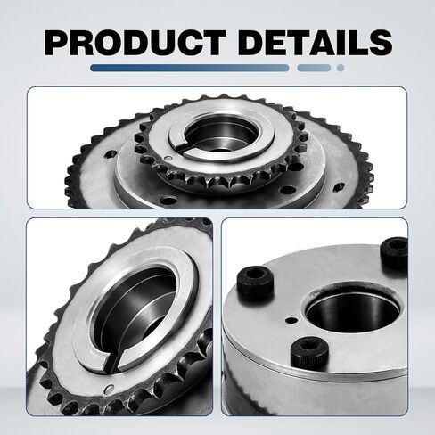 KELOKE Intake Left Side Engine Variable Valve Timing Sprocket Camshaft Phaser Compatible with Ford 2007-2010 Edge Flex Fusion Taurus X & Lincoln MKS MKT MKX MKZ & Mercury Sable, Replace# 7T4Z6A257A in Kuwait