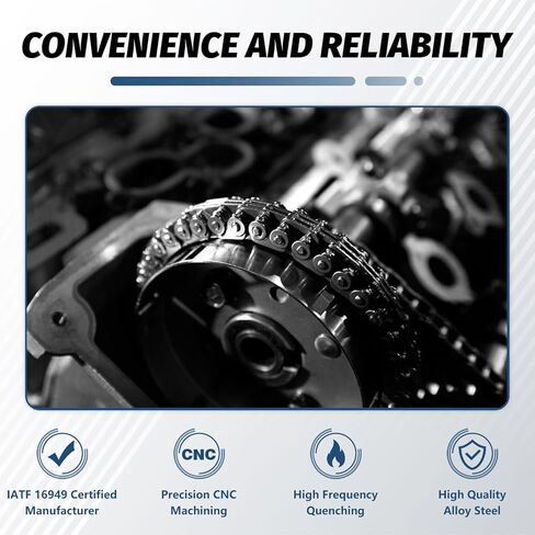 KELOKE Intake Left Side Engine Variable Valve Timing Sprocket Camshaft Phaser Compatible with Ford 2007-2010 Edge Flex Fusion Taurus X & Lincoln MKS MKT MKX MKZ & Mercury Sable, Replace# 7T4Z6A257A in Kuwait