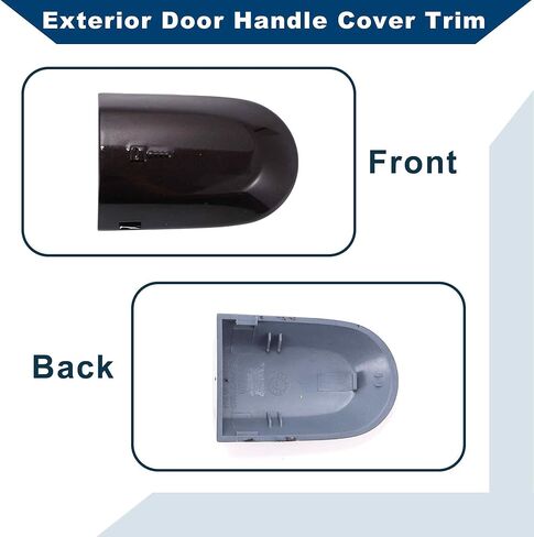 Front Left Exterior Door Handle Cover for Jaguar XK 2007-2015, for Jaguar XF 2009-2015 No.C2P7224XXX Lock Bezel Cover Cap Brown Red in Saudi Arabia