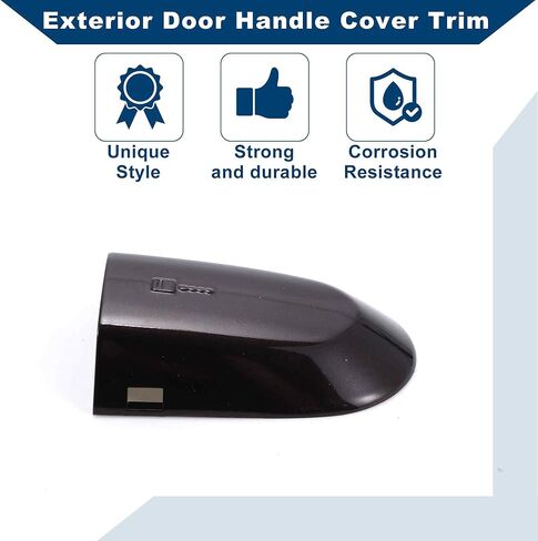 Front Left Exterior Door Handle Cover for Jaguar XK 2007-2015, for Jaguar XF 2009-2015 No.C2P7224XXX Lock Bezel Cover Cap Brown Red in Saudi Arabia