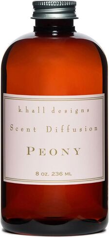 K. Hall Designs Lavender Diffusion Refill, Authentic Lavender Scent with Lavandin Oils, Fragrance Oil for Diffusers for Home & Bathroom, All-Natural Fragrance for Women & Men, 8 fl oz in Kuwait