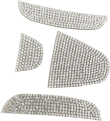 Crystal Car Rear Trunk Logo Emblem Sticker Compatible with Honda Bling Accessories Rhinestone Car Decal (for HRV 2023-2025 Pure Fuel Version) in Kuwait