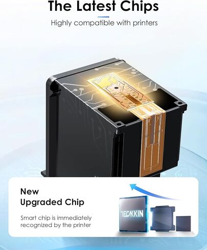 خرطوشة حبر سوداء 63XL لخرطوشة الحبر HP 63 بديلة لخرطوشة الحبر HP 63 السوداء تعمل مع HP Envy 4520 4512 OfficeJet 4650 3830 5255 5258 DeskJet 1112 2130 3630 2138 3634 F6U64AN (عبوة سوداء 2) in Kuwait