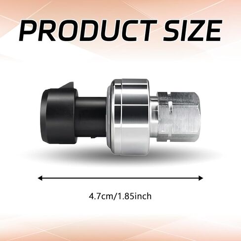 AC High Pressure Sensor Switch Replace OEM# 1551343 13587668 HVAC Pressure Transducer for Buick Cadillac Pontiac Saturn Chevy GMC Replacement Parts Air Conditioning Refrigerant Pressures Sensor in Kuwait