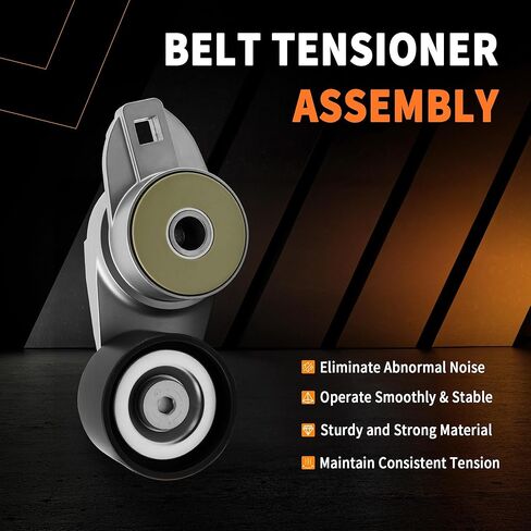 Fan Belt Tensioner & Pulley Set Fit for Volvo D13 Engine, Replace 21714847 20582558 & Belt 20582557 in Saudi Arabia