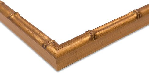 إطار صورة ذهبي ArtToFrames مقاس 24 × 36 بوصة، إطار الملصق المخصص هذا مقاس 0.75 بوصة هو .75 - يأتي مع دعم أكريليك اقتصادي ومموج (WOMD8576-24x36) in Kuwait