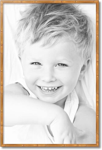 إطار صورة ذهبي ArtToFrames مقاس 24 × 36 بوصة، إطار الملصق المخصص هذا مقاس 0.75 بوصة هو .75 - يأتي مع دعم أكريليك اقتصادي ومموج (WOMD8576-24x36) in Kuwait