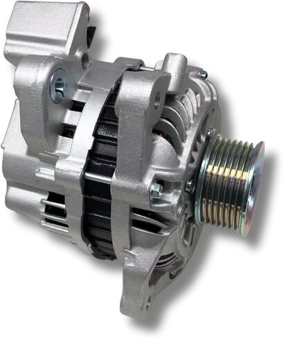 11176N مولد كهربائي جديد مناسب لـ 2006-2011 Honda Civic 1.8L L4، 80A 12V، 7-Groove Pulley، OE # 11176، 31100RNAA01، 31100RNAA01RM، 31100RNAA012M2، AHGA67، A002TC1391، SB347 in Kuwait