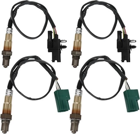 2004-2006 Oxygen Sensors Upstream Downstream Compatible for Nissan Armada 2005-2006, Titan 04-06, for Infiniti QX56 2004-2006 5.6L V8 Replace 234-4835, 234-5060 in Kuwait
