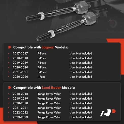 A-Premium 2 x Front Inner Tie Rod Ends, Compatible with Land Rover Range Rover Velar 2018-2023 & Jaguar F-Pace 2017-2021, I-Pace 2020 in Saudi Arabia