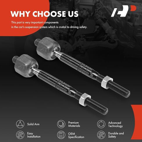 A-Premium 2 x Front Inner Tie Rod Ends, Compatible with Land Rover Range Rover Velar 2018-2023 & Jaguar F-Pace 2017-2021, I-Pace 2020 in Saudi Arabia