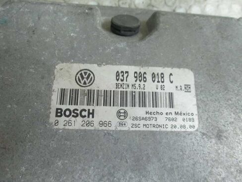 وحدة التحكم في المحرك ECM تناسب 2000 00 متوافقة مع VW Golf Cabrio 037 906 018 C 037906018C in Saudi Arabia