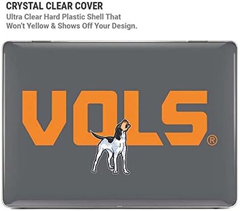حافظة Skinit + غلاف متوافق مع جهاز MacBook Air 13in (2020) - تصميم Tennessee Vols مرخص رسميًا in Kuwait