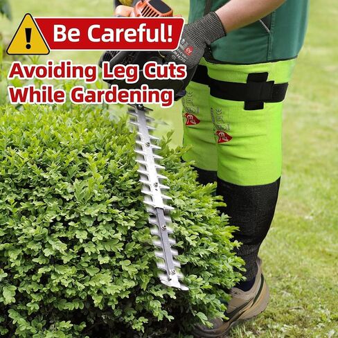 Schwer 21.6 بوصة ANSI A9 أكمام ساق مقاومة للقطع للرجال والنساء، ماكينة تشذيب سلسلة على أعلى مستوى ودفاع للمزارعين مع ملاءمة ثلاثية آمنة، واقي الساق للسلامة الصناعية، التشذيب، S926 in Kuwait