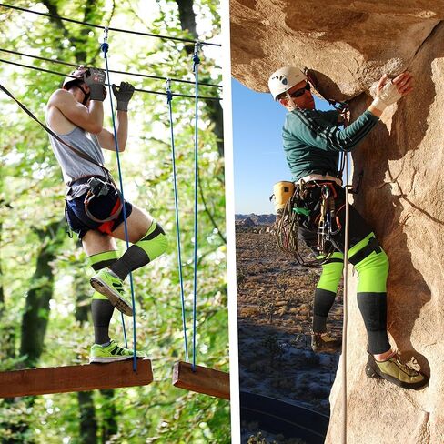 Schwer 21.6 بوصة ANSI A9 أكمام ساق مقاومة للقطع للرجال والنساء، ماكينة تشذيب سلسلة على أعلى مستوى ودفاع للمزارعين مع ملاءمة ثلاثية آمنة، واقي الساق للسلامة الصناعية، التشذيب، S926 in Kuwait