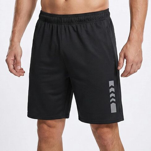 Men’s Athletic Gym Shorts with Pockets – Quick Dry Running & Basketball Workout Shorts in Saudi Arabia