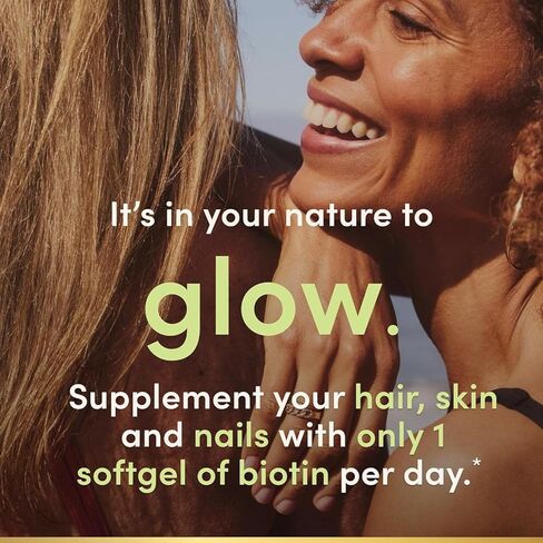 Nature’s Bounty Biotin 5000 mcg, 72 Rapid Release Softgels in Kuwait