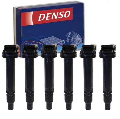 6 pc DENSO Direct Ignition Coils compatible with Toyota Sienna 3.5L V6 2007-2016 in Saudi Arabia