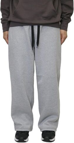 بنطال رياضي MERSENNE رجالي ثقيل الوزن من الصوف مفتوح من الأسفل (صنع في الولايات المتحدة الأمريكية) in Kuwait