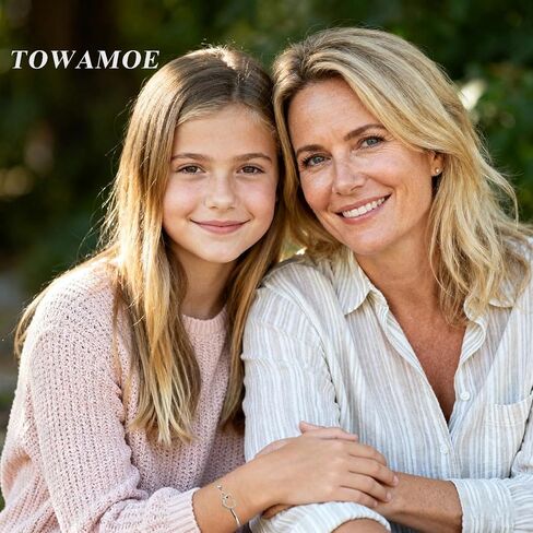 Infinity Heart Love Bracelet for Daughter, Forever Connected Bracelet Stainless Steel Birthday Graduation Jewelry Gifts to Daughter from Mum in Kuwait