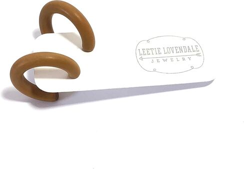 الجمل البيج البني ماتي وسيت أنبوب هوب الاقراط - TUB-BR-1 in Kuwait