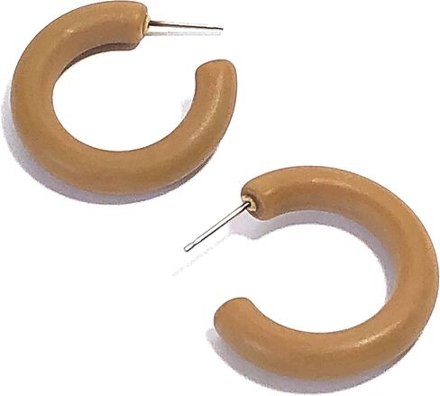 الجمل البيج البني ماتي وسيت أنبوب هوب الاقراط - TUB-BR-1 in Kuwait