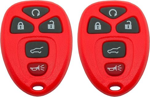 2 حزمة مفتاح فوب شل القضية يناسب تشيفي ترافيرس 2007-2016 تاهو سوبربان جي إم سي أكاديا يوكون XL بويك إنكليف كاديلاك إسكاليد ساتورن أوتلوك OUC60270 OUC60221 غطاء عن بعد للسيارة دخول بدون مفتاح (وردي) in Kuwait