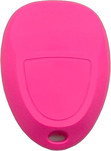 2 Pack Key Fob Shell Case Fits for Chevy Traverse 2007-2016 Tahoe Suburban GMC Acadia Yukon XL Buick Enclave Cadillac Escalade Saturn Outlook OUC60270 OUC60221 Keyless Entry Car Remote Cover (Pink) in Saudi Arabia