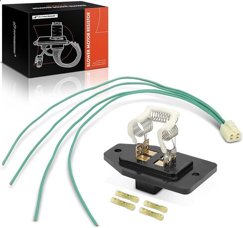 A-Premium HVAC Blower Motor Resistor with Wire Harness Kit Compatible with Honda Vehicles - Civic 1992-1998, Civic del Sol 1993-1997 - Replace# 79330SR3A01 in Saudi Arabia