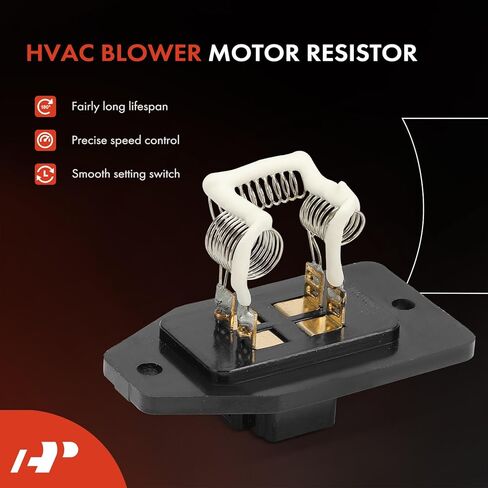 A-Premium HVAC Blower Motor Resistor with Wire Harness Kit Compatible with Honda Vehicles - Civic 1992-1998, Civic del Sol 1993-1997 - Replace# 79330SR3A01 in Saudi Arabia